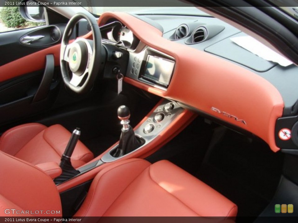 Paprika Interior Photo for the 2011 Lotus Evora Coupe #58095869