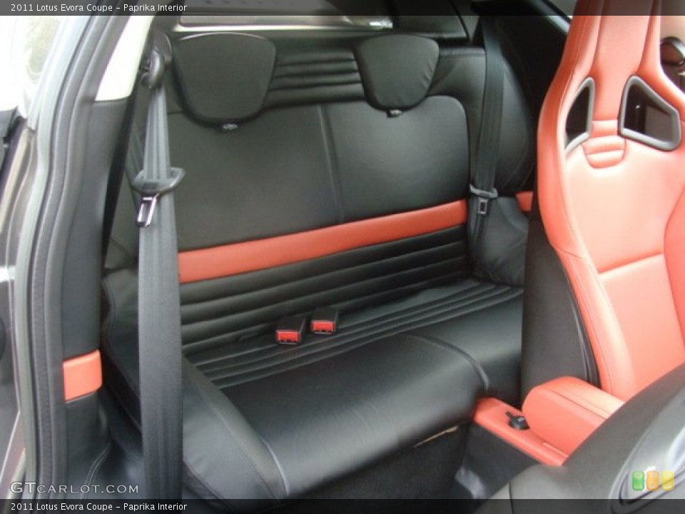 Paprika Interior Photo for the 2011 Lotus Evora Coupe #58095893