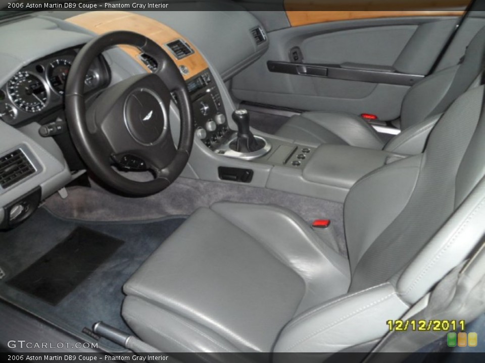Phantom Gray Interior Photo for the 2006 Aston Martin DB9 Coupe #58096004
