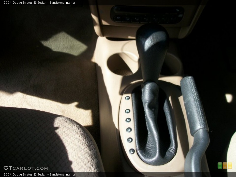 Sandstone Interior Transmission for the 2004 Dodge Stratus ES Sedan #58098248