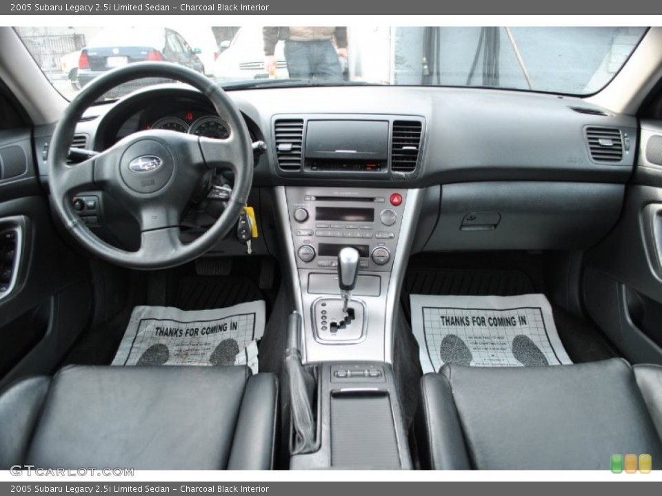 Charcoal Black Interior Dashboard for the 2005 Subaru Legacy 2.5i Limited Sedan #58098497