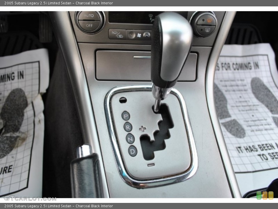 Charcoal Black Interior Transmission for the 2005 Subaru Legacy 2.5i Limited Sedan #58098536