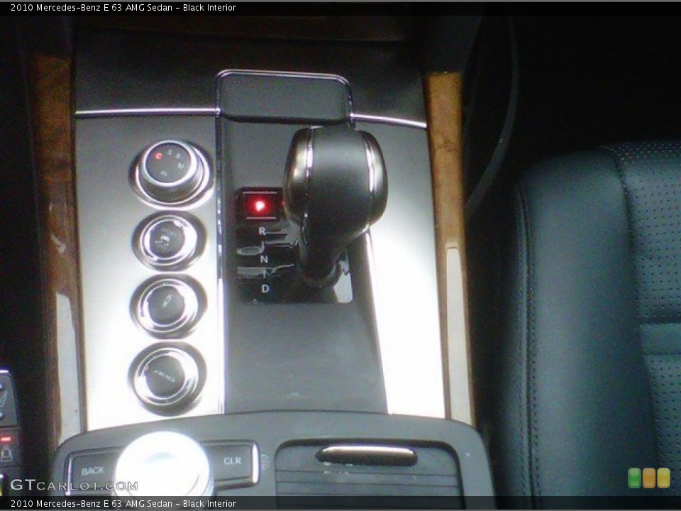 Black Interior Transmission for the 2010 Mercedes-Benz E 63 AMG Sedan #58101389