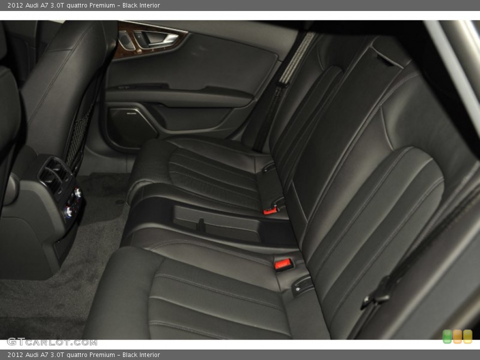 Black Interior Photo for the 2012 Audi A7 3.0T quattro Premium #58112726