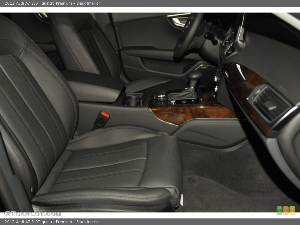 Black Interior Photo for the 2012 Audi A7 3.0T quattro Premium #58112816