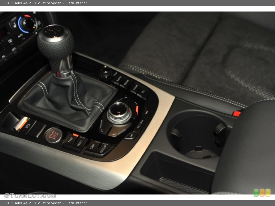 Black Interior Transmission for the 2012 Audi A4 2.0T quattro Sedan #58112993