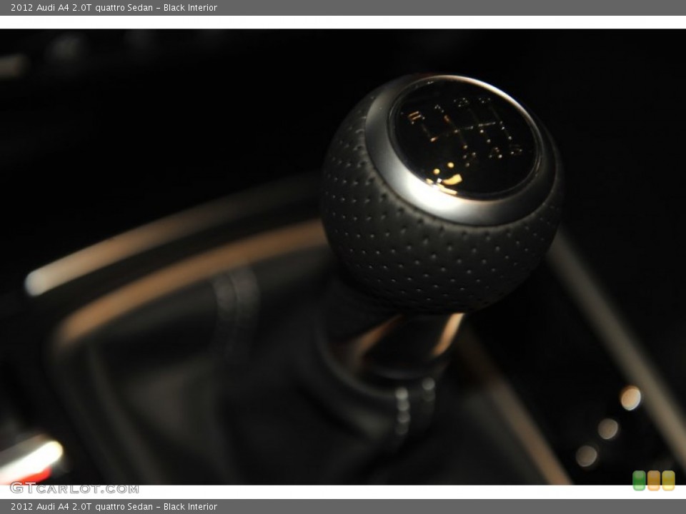 Black Interior Transmission for the 2012 Audi A4 2.0T quattro Sedan #58113026