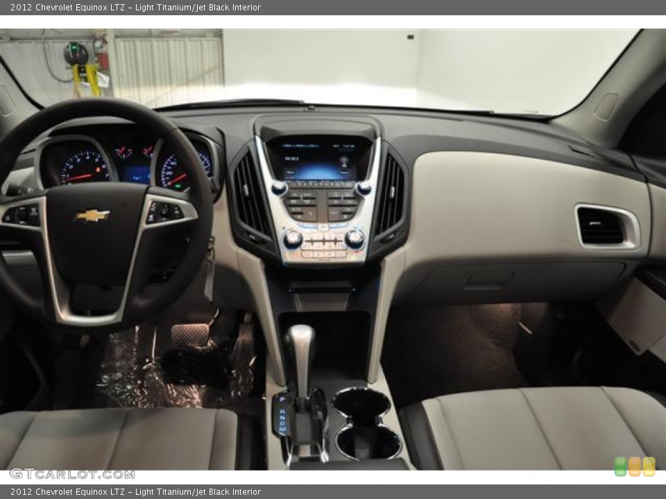 Light Titanium/Jet Black Interior Dashboard for the 2012 Chevrolet Equinox LTZ #58122977