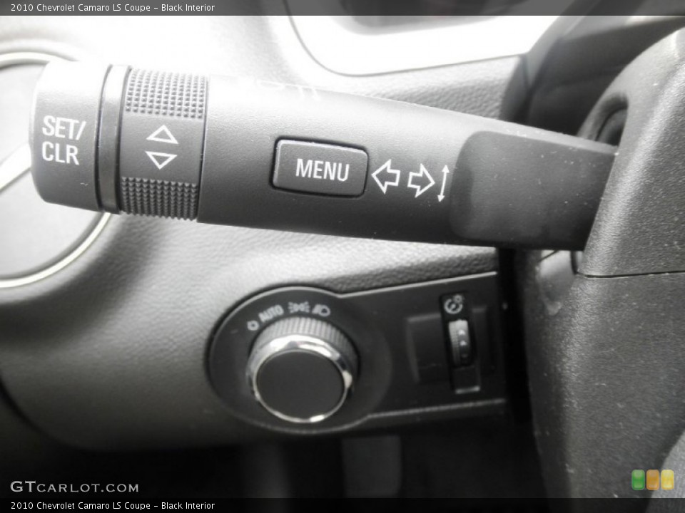 Black Interior Controls for the 2010 Chevrolet Camaro LS Coupe #58124021