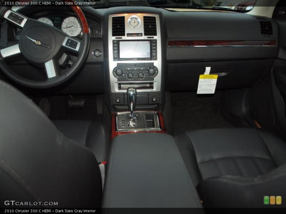Dark Slate Gray Interior Dashboard for the 2010 Chrysler 300 C HEMI #58126571