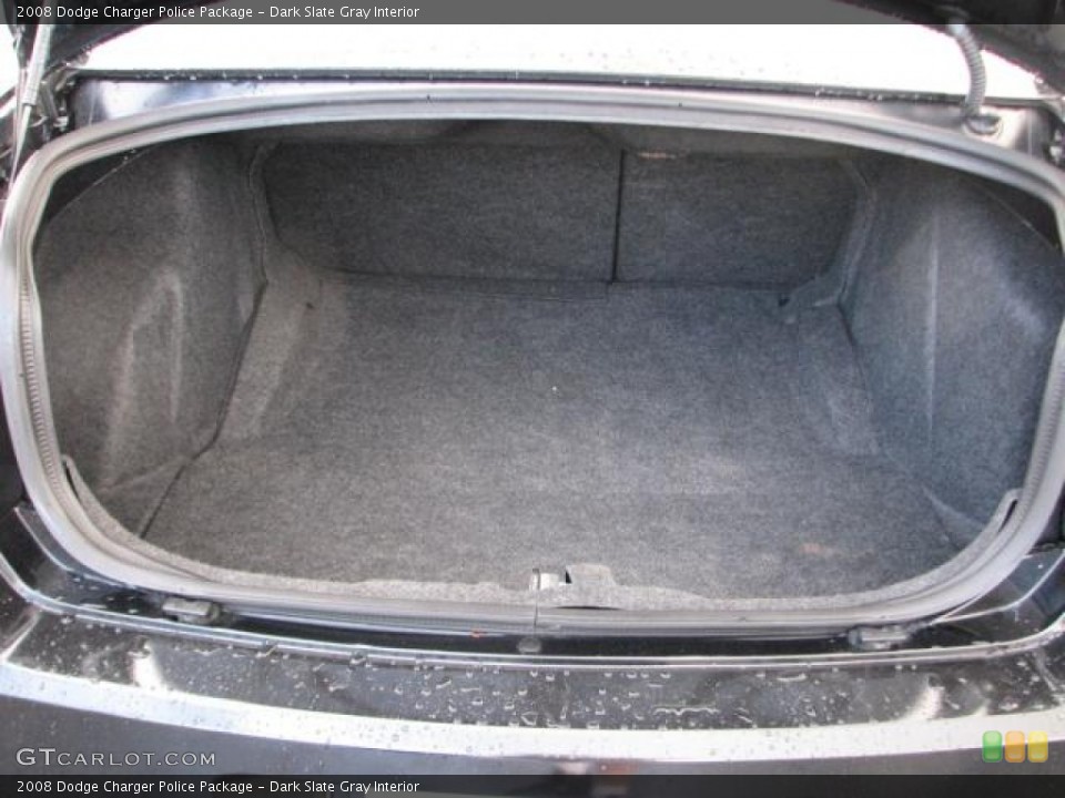 Dark Slate Gray Interior Trunk for the 2008 Dodge Charger Police Package #58128911