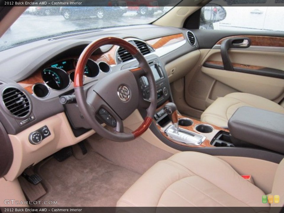 Cashmere Interior Prime Interior for the 2012 Buick Enclave AWD #58136258