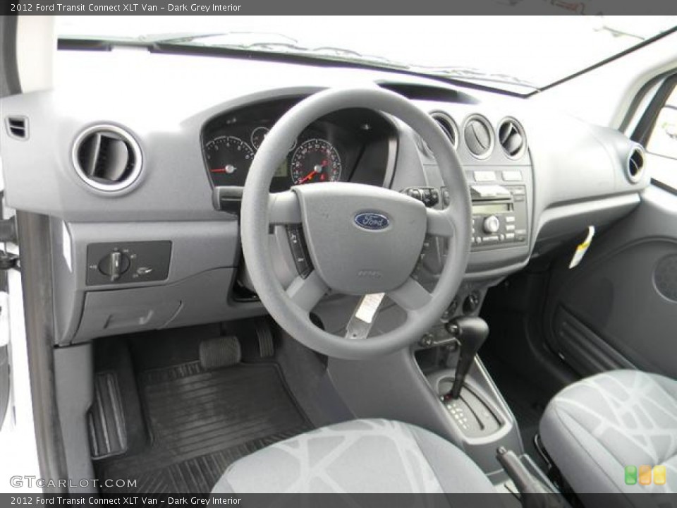 Dark Grey Interior Dashboard for the 2012 Ford Transit Connect XLT Van #58138724