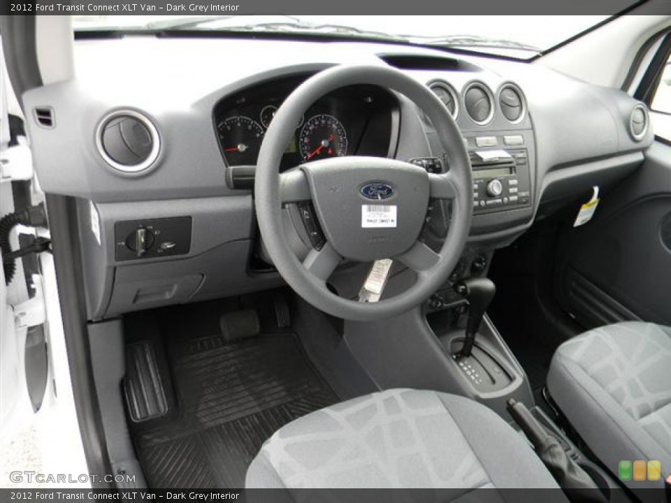 Dark Grey Interior Dashboard for the 2012 Ford Transit Connect XLT Van #58138832