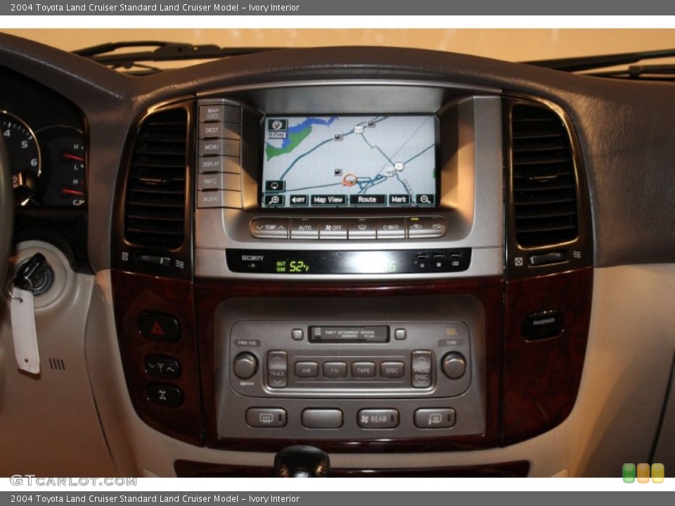 Ivory Interior Navigation for the 2004 Toyota Land Cruiser  #58140824