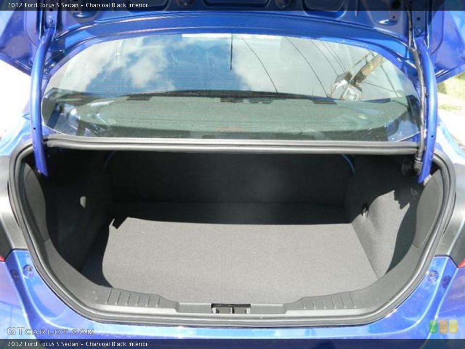 Charcoal Black Interior Trunk for the 2012 Ford Focus S Sedan #58145144