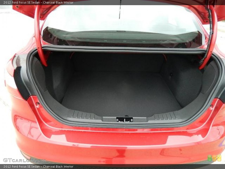 Charcoal Black Interior Trunk for the 2012 Ford Focus SE Sedan #58145267