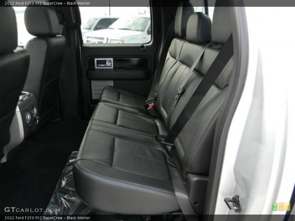 Black Interior Photo for the 2012 Ford F150 FX2 SuperCrew #58146010