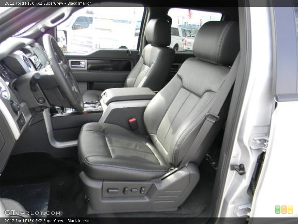 Black Interior Photo for the 2012 Ford F150 FX2 SuperCrew #58146017