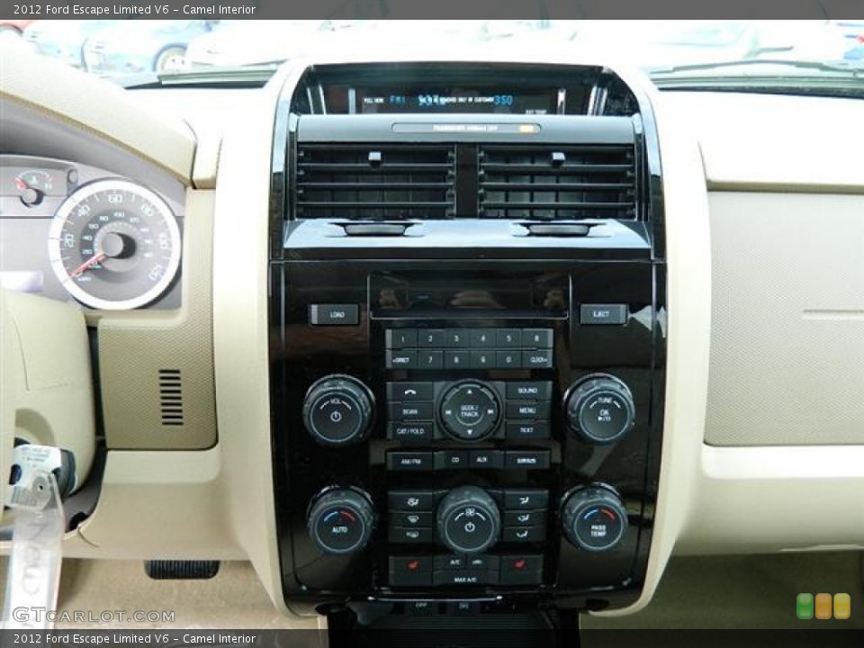 Camel Interior Controls for the 2012 Ford Escape Limited V6 #58146380