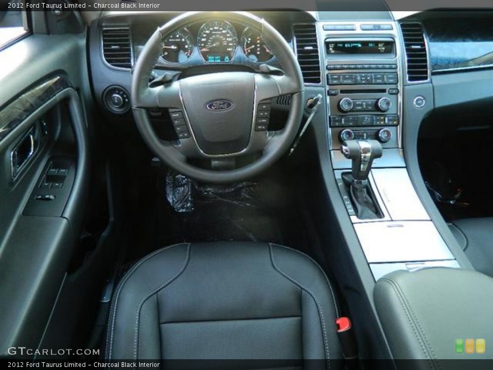Charcoal Black Interior Dashboard for the 2012 Ford Taurus Limited #58148955