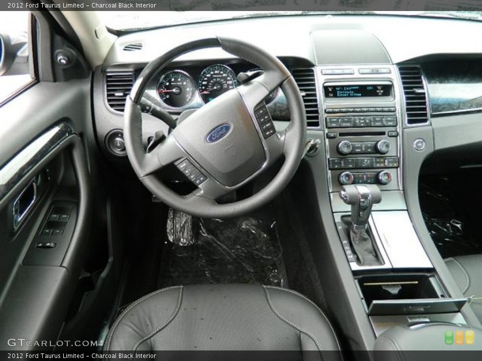 Charcoal Black Interior Dashboard for the 2012 Ford Taurus Limited #58149092