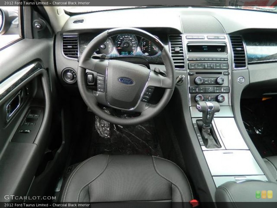 Charcoal Black Interior Dashboard for the 2012 Ford Taurus Limited #58149212