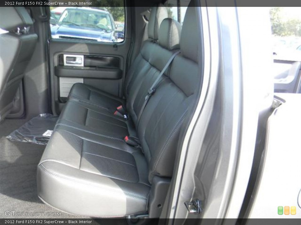 Black Interior Photo for the 2012 Ford F150 FX2 SuperCrew #58149941