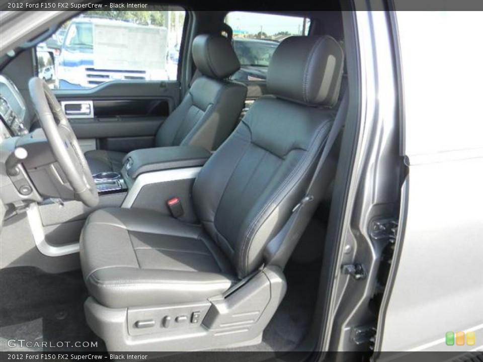 Black Interior Photo for the 2012 Ford F150 FX2 SuperCrew #58149950