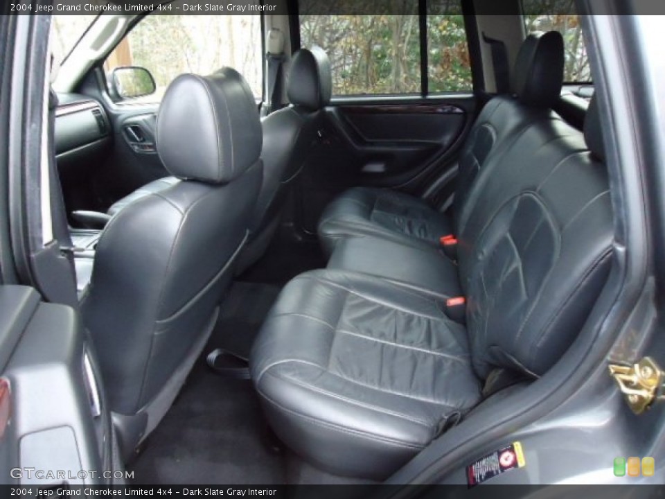 Dark Slate Gray Interior Photo for the 2004 Jeep Grand Cherokee Limited 4x4 #58149971