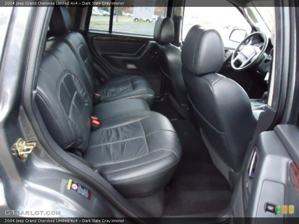 Dark Slate Gray Interior Photo for the 2004 Jeep Grand Cherokee Limited 4x4 #58149989