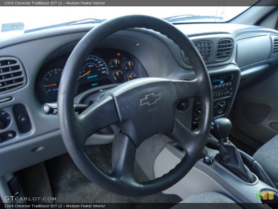 Medium Pewter Interior Steering Wheel for the 2004 Chevrolet TrailBlazer EXT LS #58150286