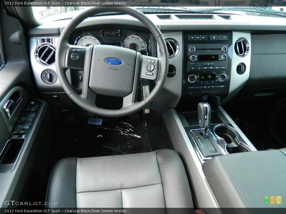Charcoal Black/Silver Smoke Interior Photo for the 2012 Ford Expedition XLT Sport #58151194