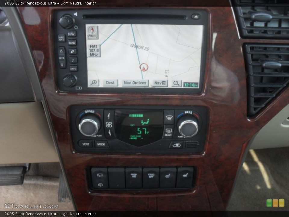 Light Neutral Interior Navigation for the 2005 Buick Rendezvous Ultra #58155479