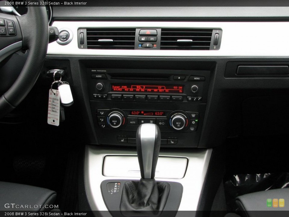 Black Interior Controls for the 2008 BMW 3 Series 328i Sedan #58156640