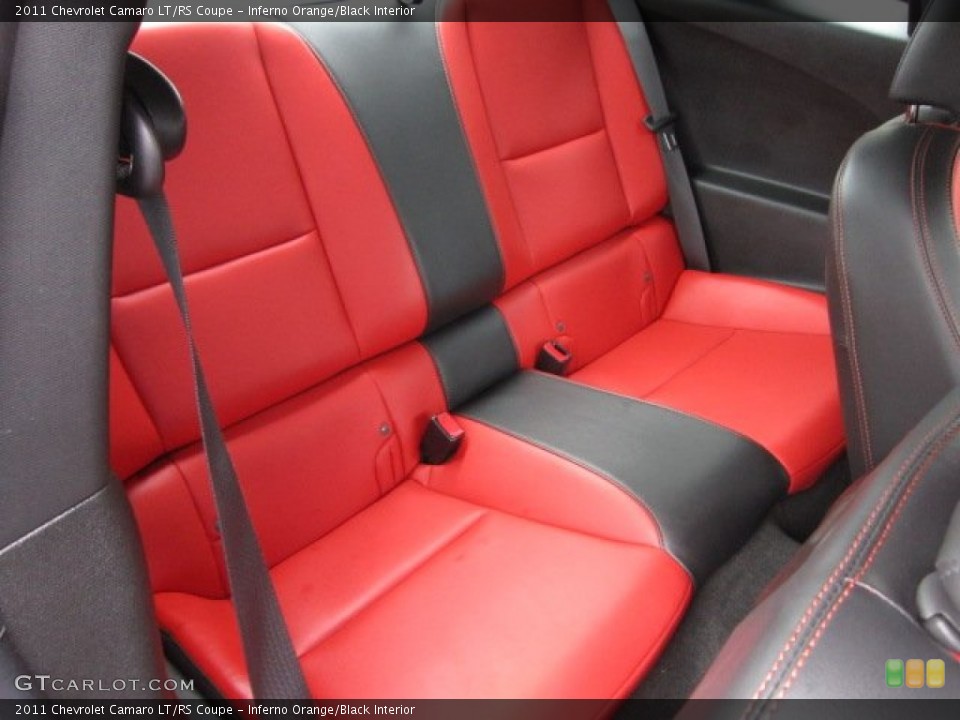 Inferno Orange/Black Interior Photo for the 2011 Chevrolet Camaro LT/RS Coupe #58158290