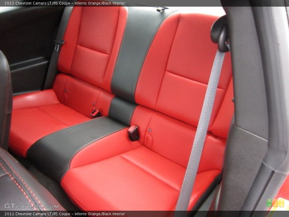 Inferno Orange/Black Interior Photo for the 2011 Chevrolet Camaro LT/RS Coupe #58158386