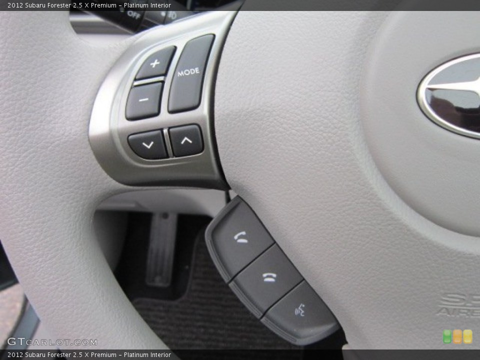 Platinum Interior Controls for the 2012 Subaru Forester 2.5 X Premium #58158938