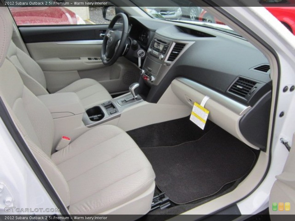 Warm Ivory Interior Photo for the 2012 Subaru Outback 2.5i Premium #58159694