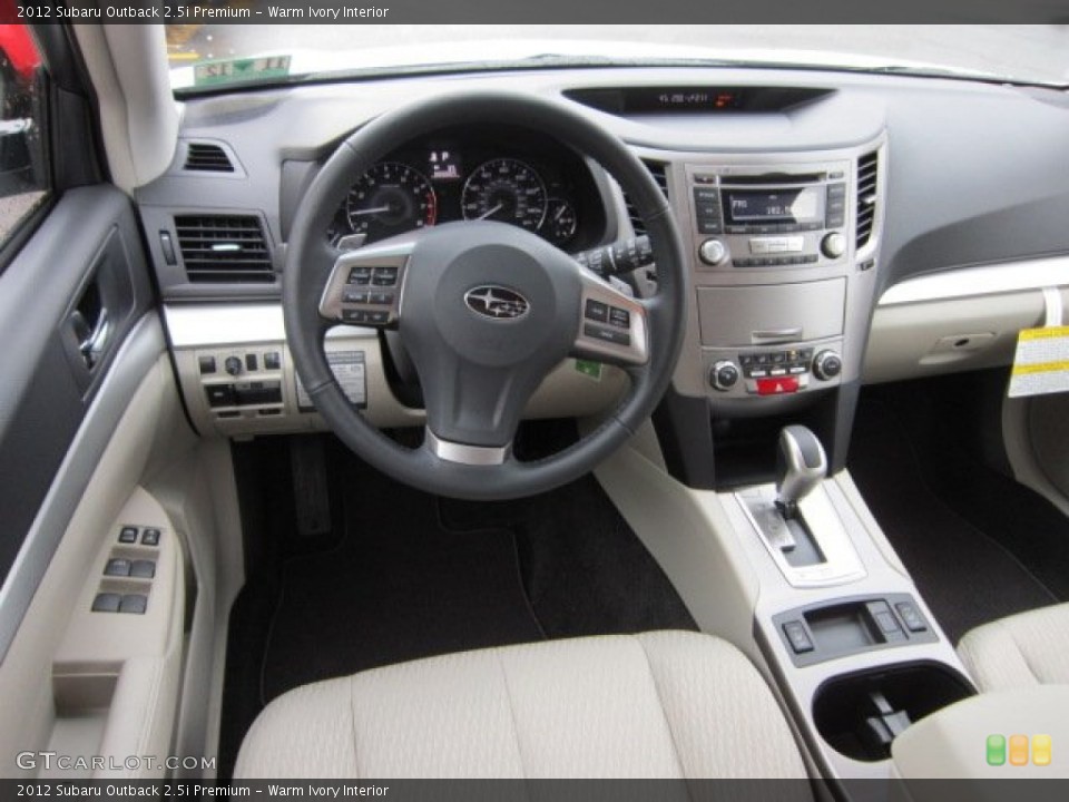 Warm Ivory Interior Photo for the 2012 Subaru Outback 2.5i Premium #58159736