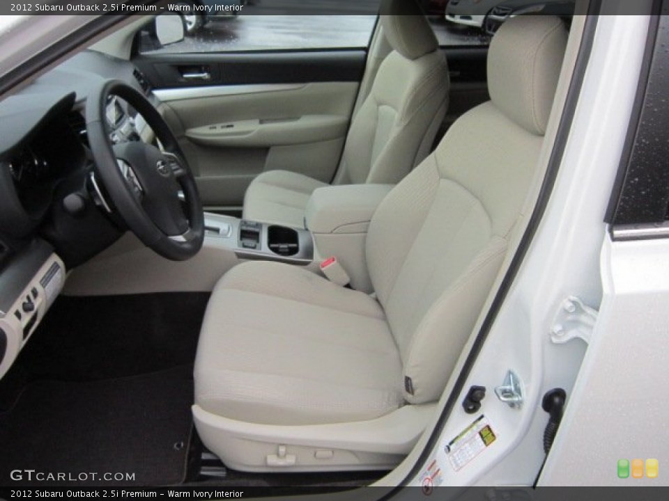 Warm Ivory Interior Photo for the 2012 Subaru Outback 2.5i Premium #58159742