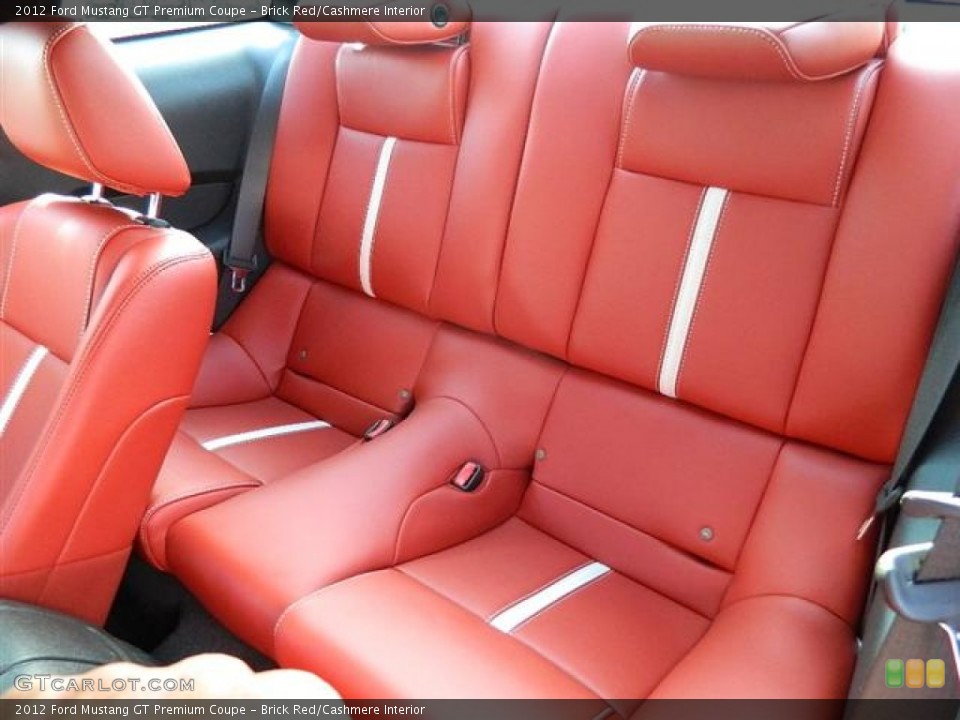Brick Red/Cashmere Interior Photo for the 2012 Ford Mustang GT Premium Coupe #58160417