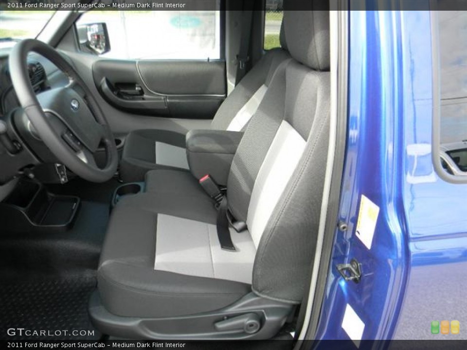 Medium Dark Flint Interior Photo for the 2011 Ford Ranger Sport SuperCab #58161545