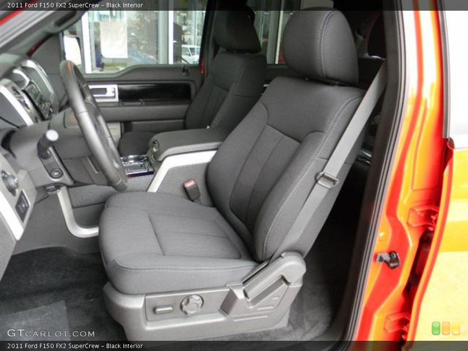 Black Interior Photo for the 2011 Ford F150 FX2 SuperCrew #58162829
