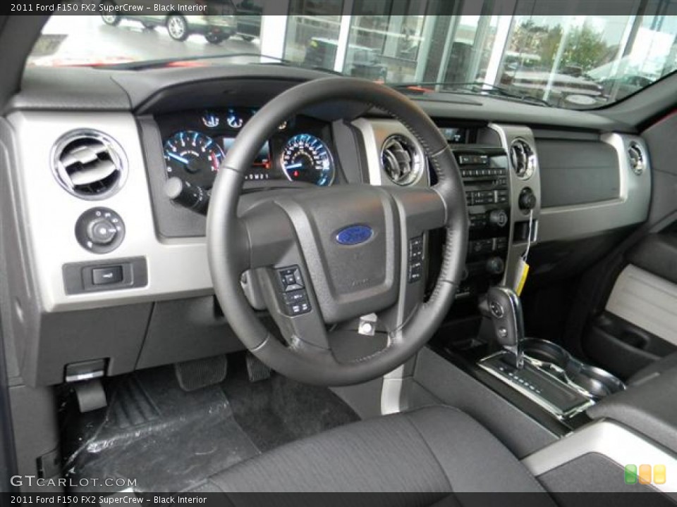 Black Interior Dashboard for the 2011 Ford F150 FX2 SuperCrew #58162835