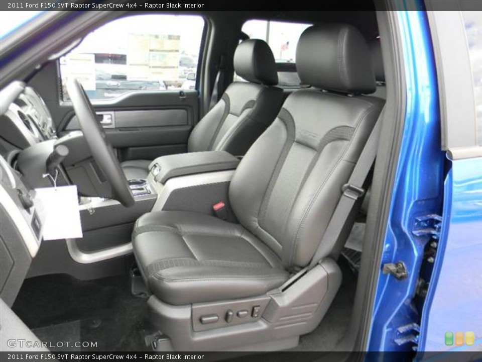 Raptor Black Interior Photo for the 2011 Ford F150 SVT Raptor SuperCrew 4x4 #58167785