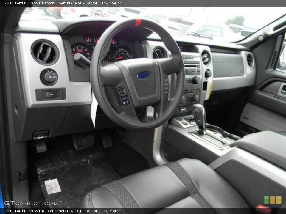 Raptor Black Interior Prime Interior for the 2011 Ford F150 SVT Raptor SuperCrew 4x4 #58167794