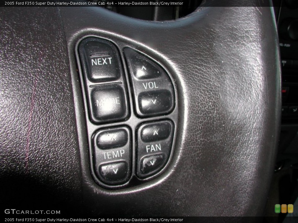Harley-Davidson Black/Grey Interior Controls for the 2005 Ford F350 Super Duty Harley-Davidson Crew Cab 4x4 #58168223