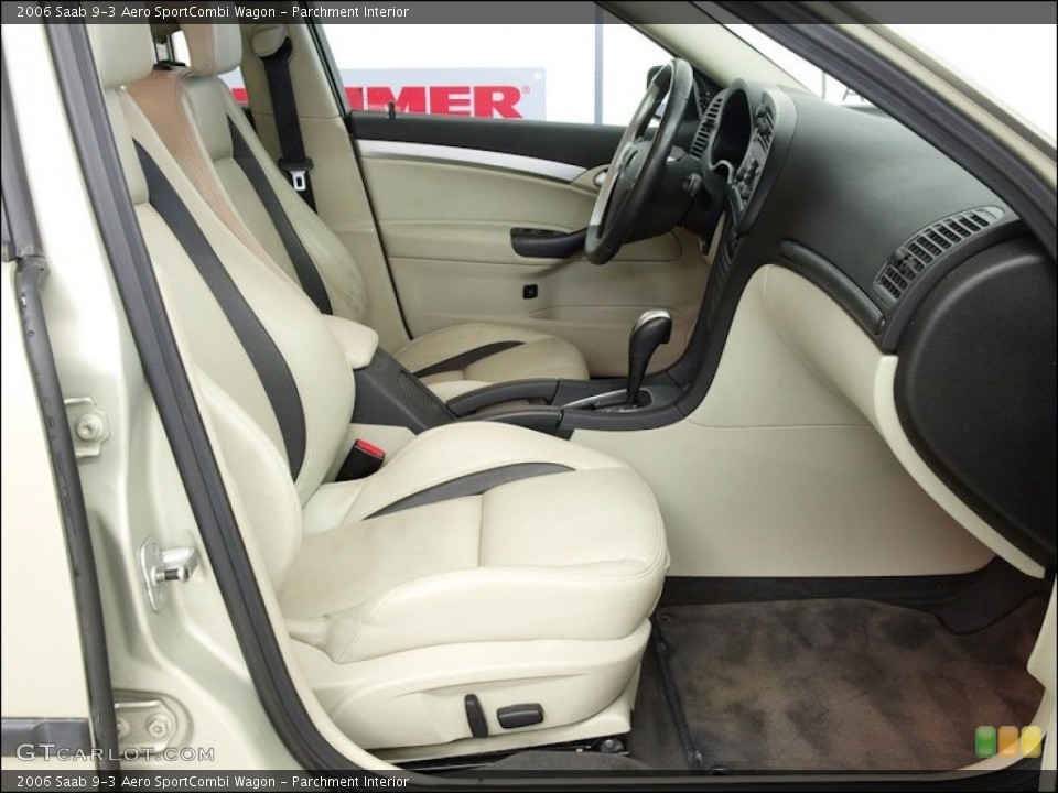 Parchment Interior Photo for the 2006 Saab 9-3 Aero SportCombi Wagon #58169021