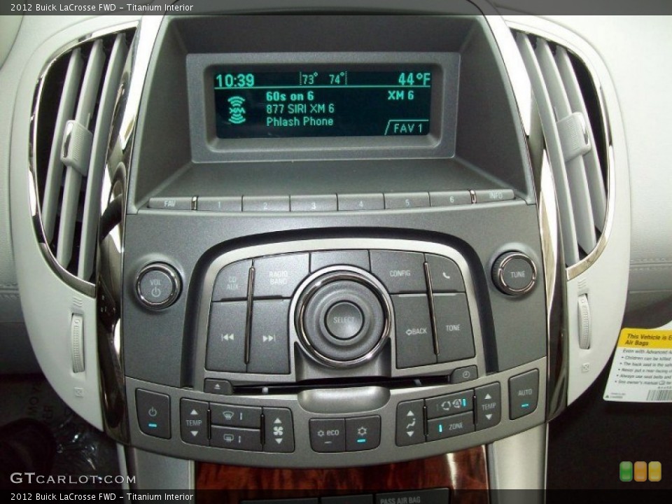 Titanium Interior Controls for the 2012 Buick LaCrosse FWD #58176374